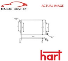 ENGINE COOLING RADIATOR HART
