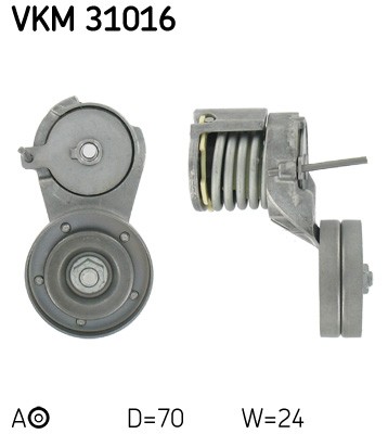 Skf vkm 31016 belt tensioner - 31016,